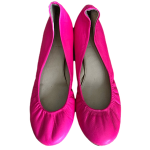 J. Crew Cece Ballet flats leather pink Size 9
